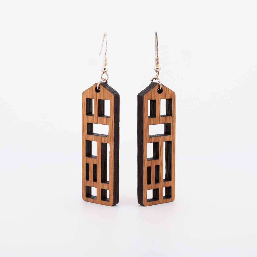 Abstract Square Earrings