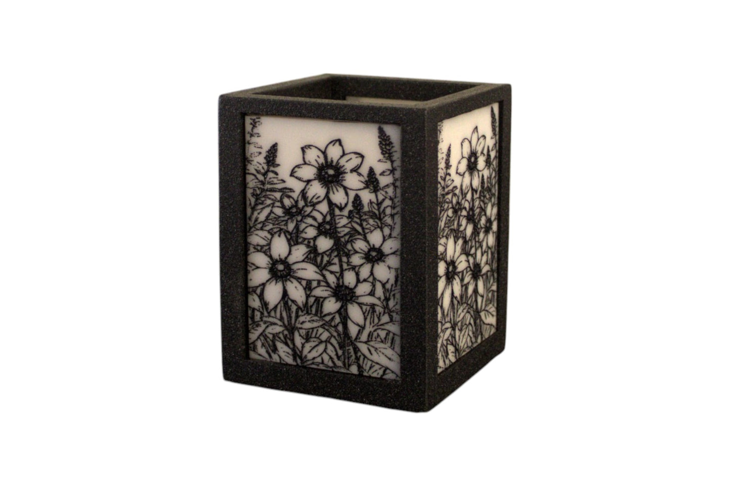 Flower Field Acrylic Votive