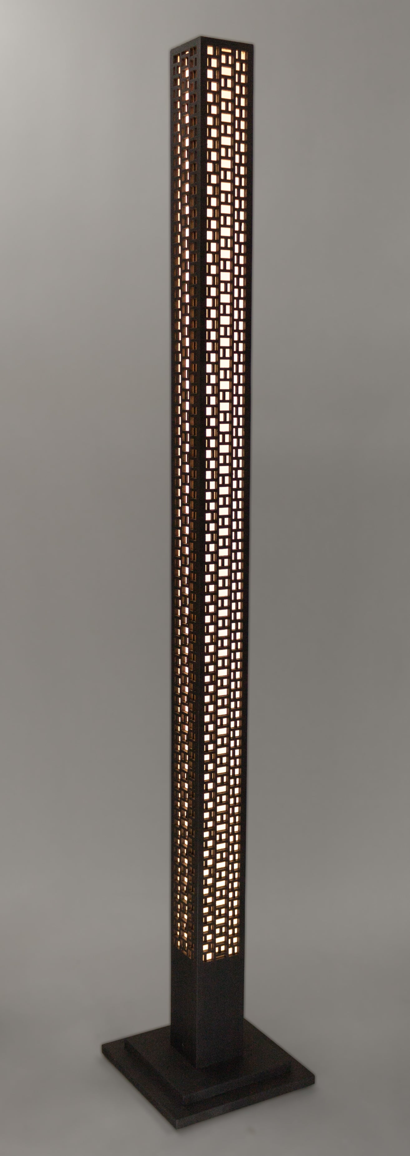 Square Tower Floor Lamp