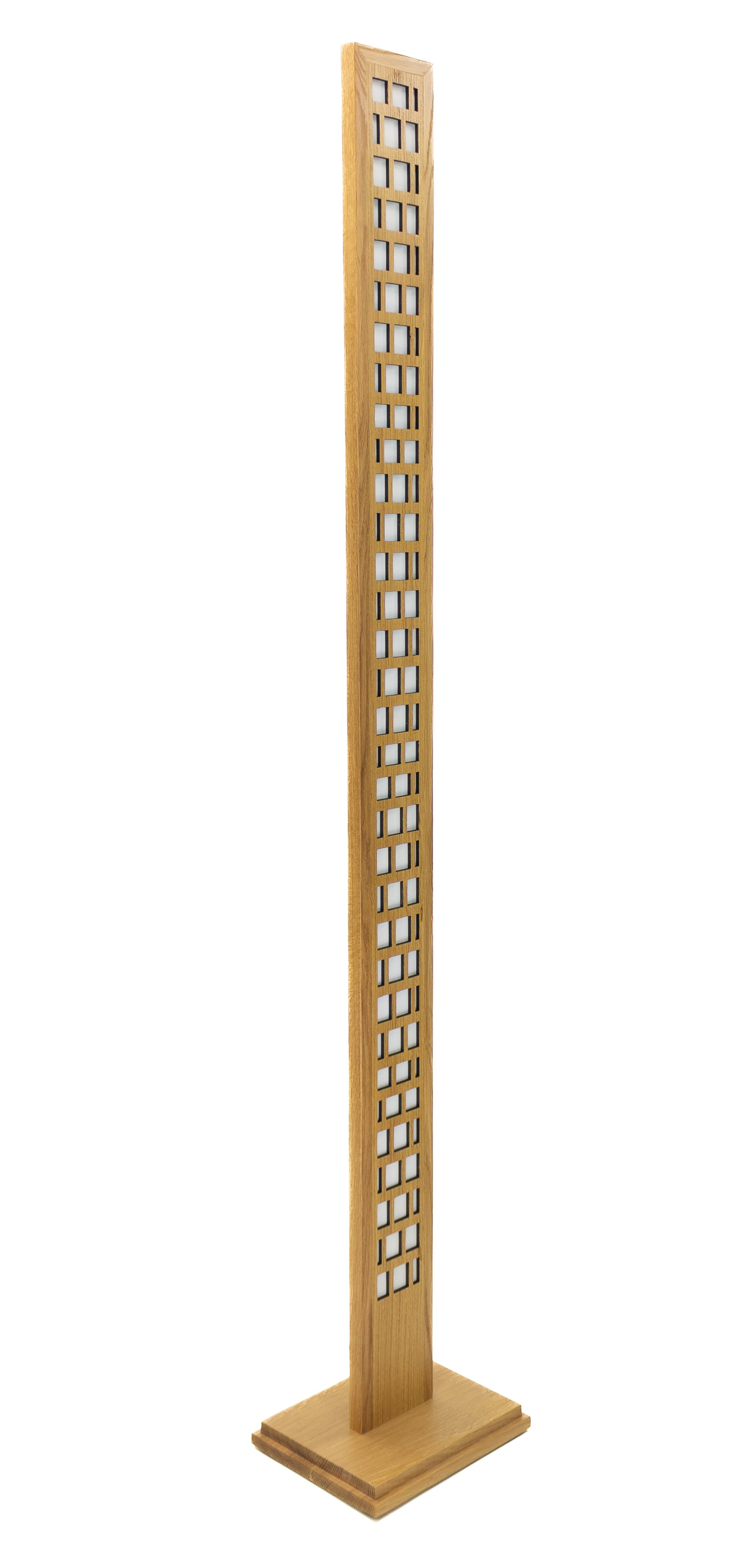 Single Panel Framework Floor Lamp