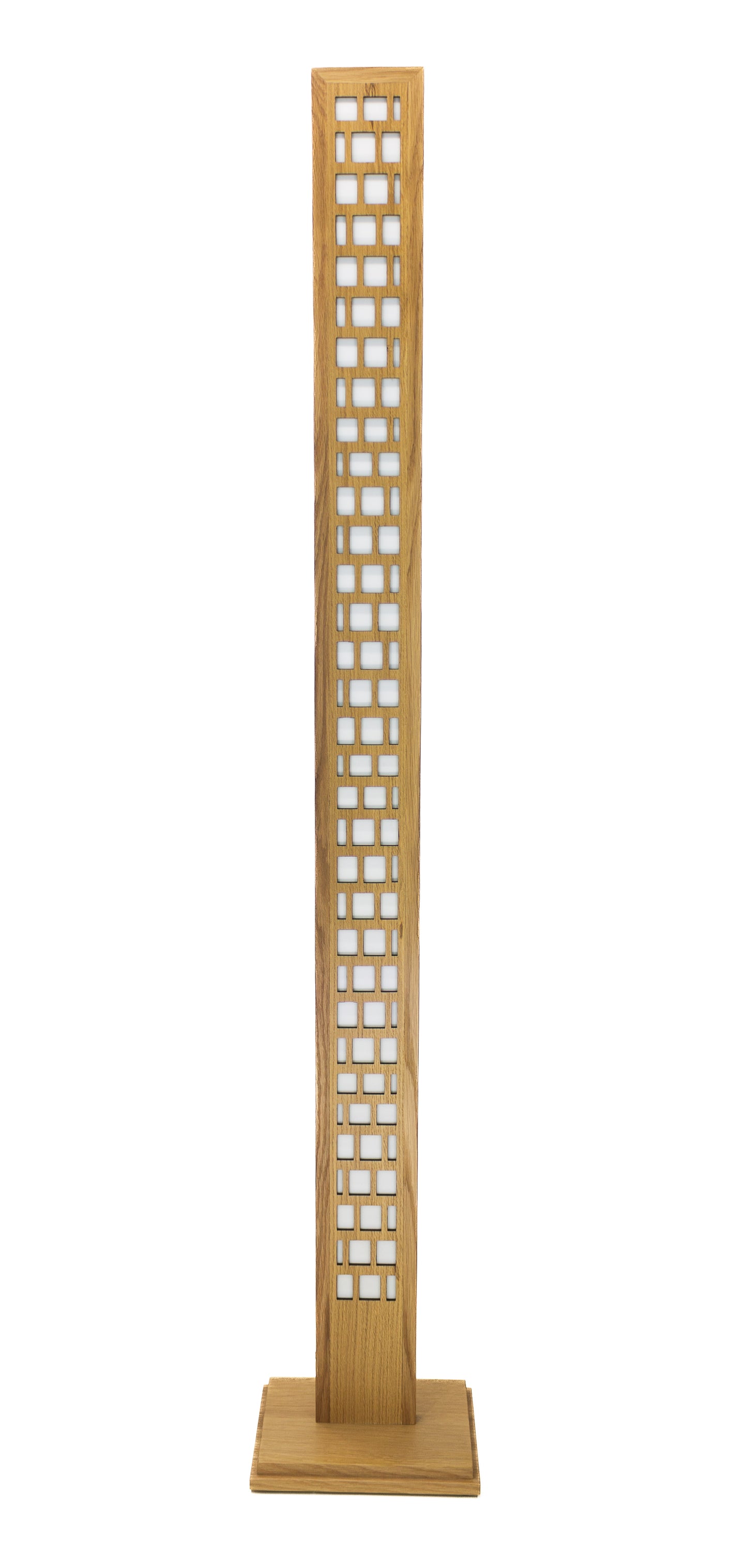 Single Panel Framework Floor Lamp