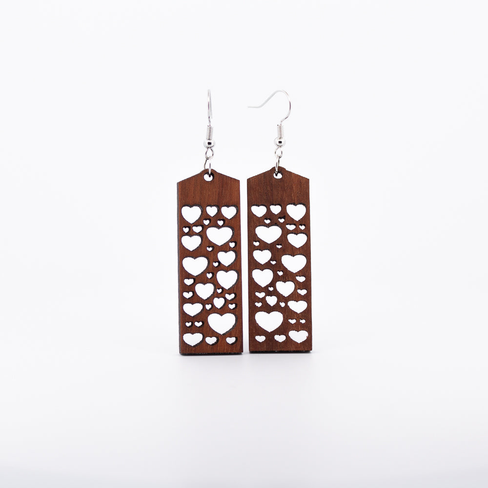 Multi Heart Earrings
