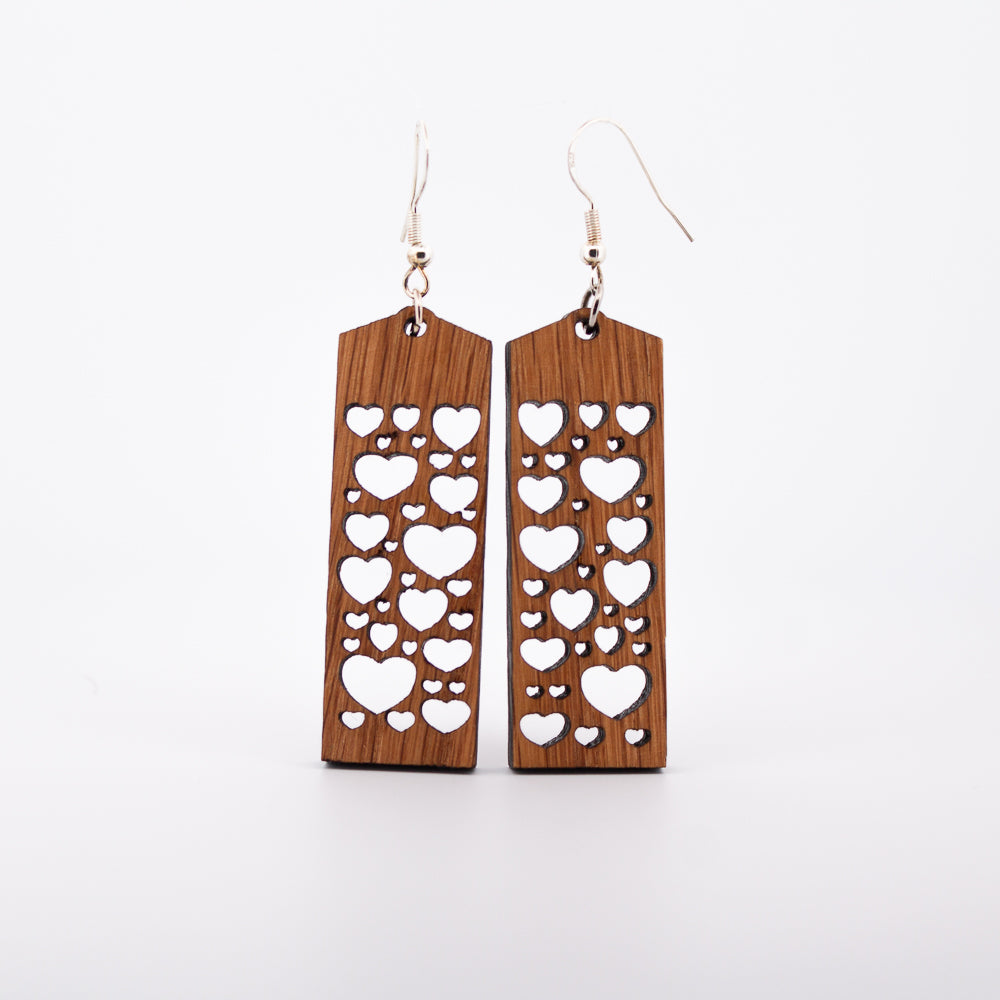 Multi Heart Earrings