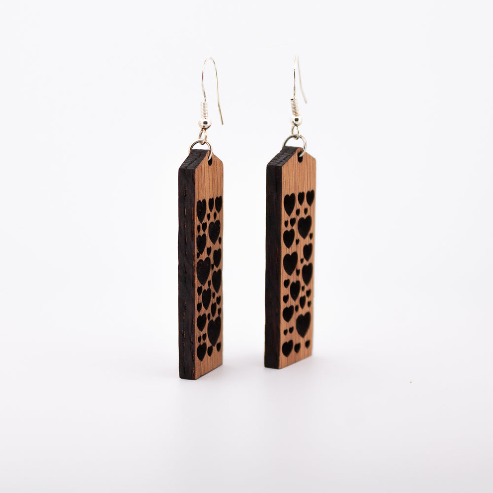 Multi Heart Earrings