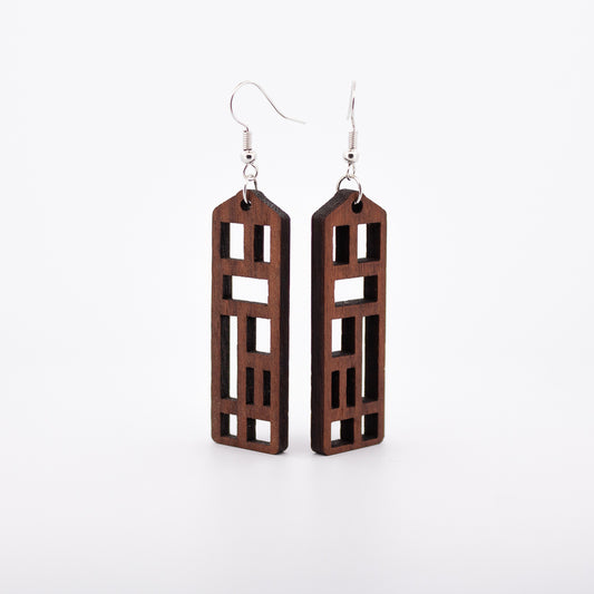 Abstract Square Earrings