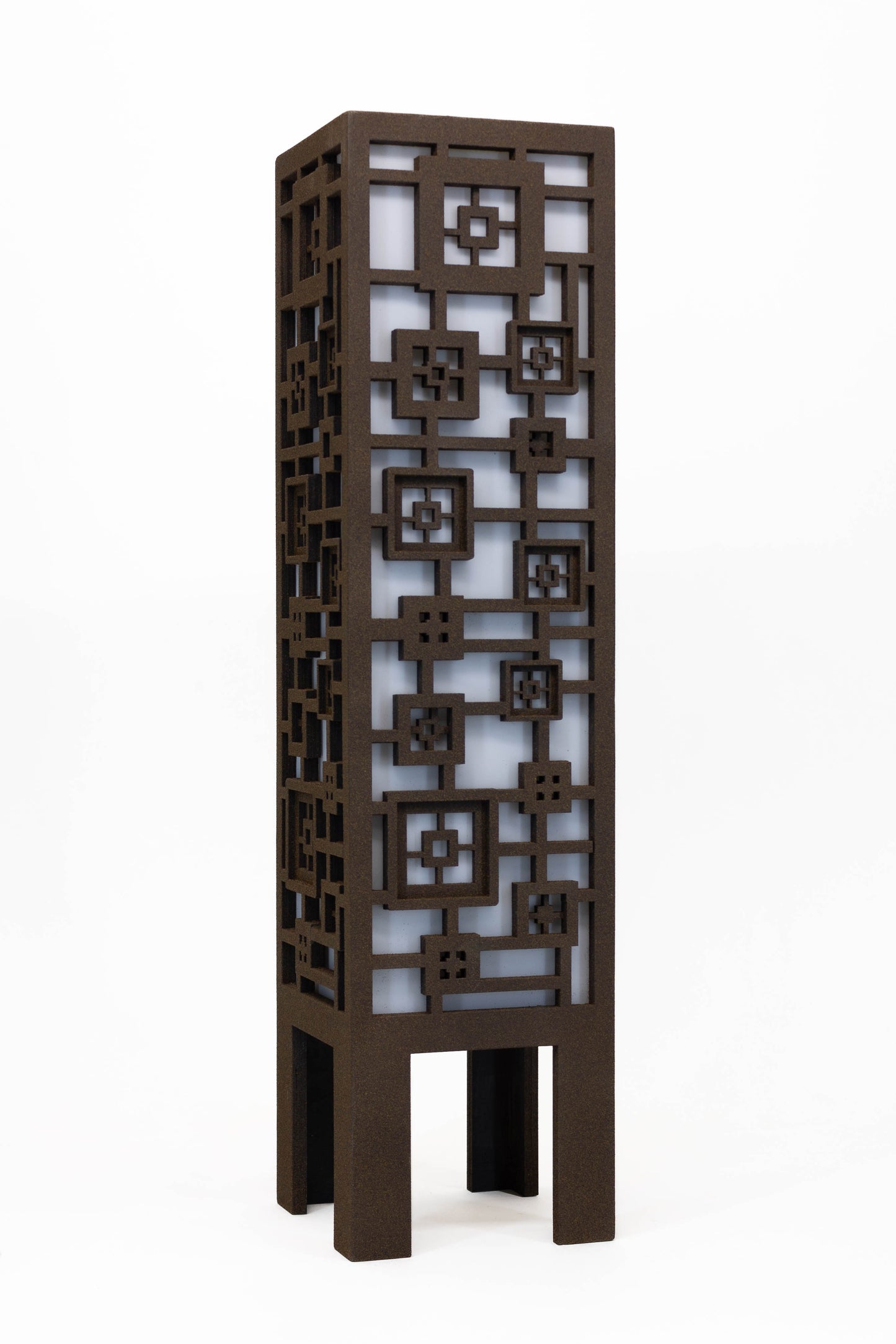 Layered Square Table Lamp