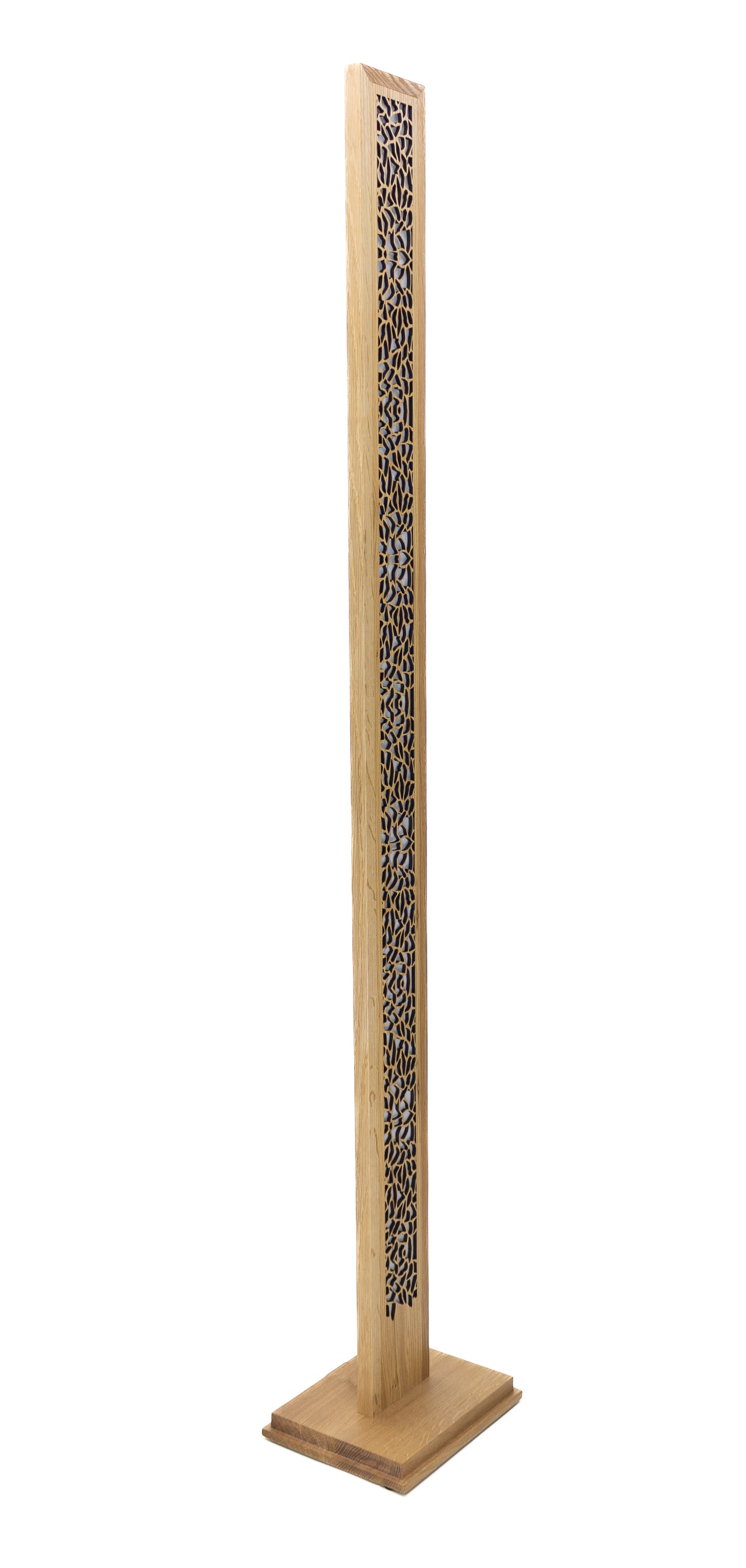 Single Panel Web Floor Lamp