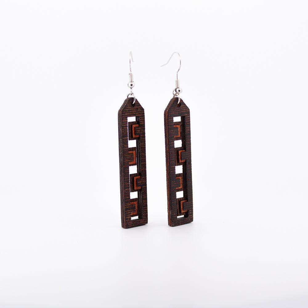 Layered Zig Zag Earrings