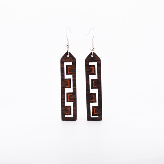 Layered Zig Zag Earrings