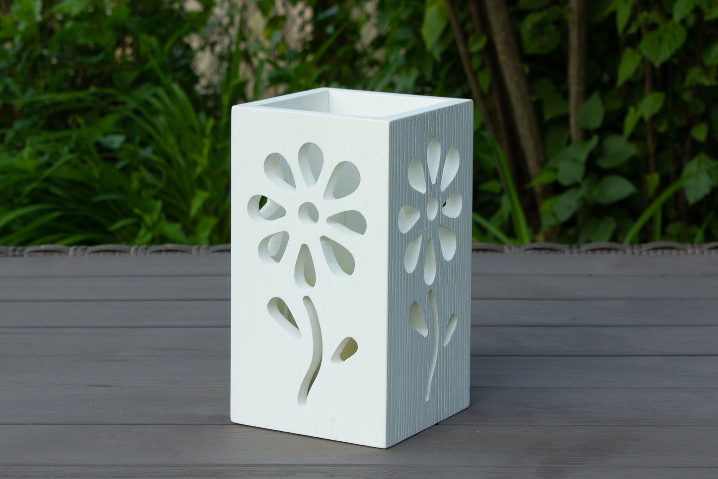Outdoor Flower Candleholder - By Julius