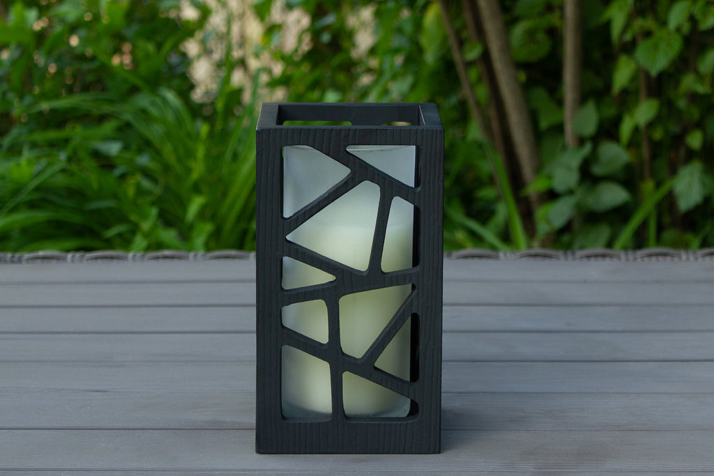 Outdoor Geometric Candleholder - By Julius